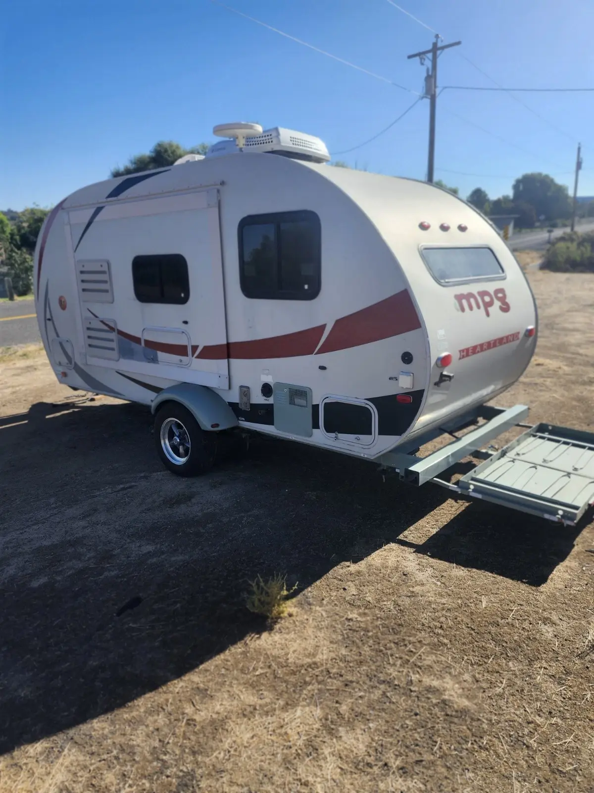 2013 Heartland MPG Model 184 Class - Light weight bumper tow travel trailer