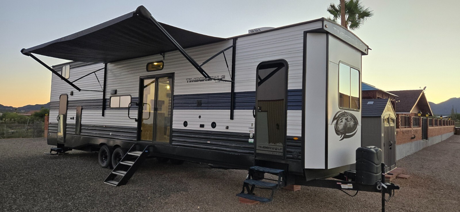 2023 Forest River Timberwolf Destination Trailer with Loft Destination Trailer Tiny House