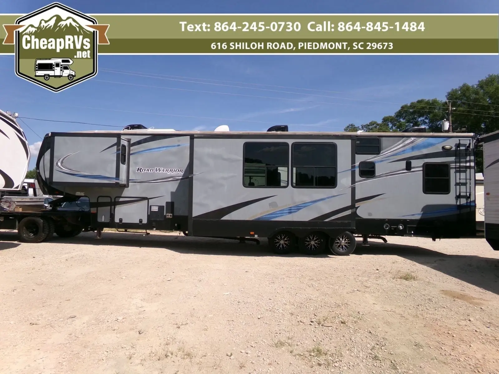2016 Heartland Road Warrior 420rw Toy Hauler