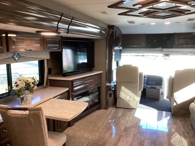 2020 Dark Blue Grey Silver Entegra Coach Anthem Motorized Class A