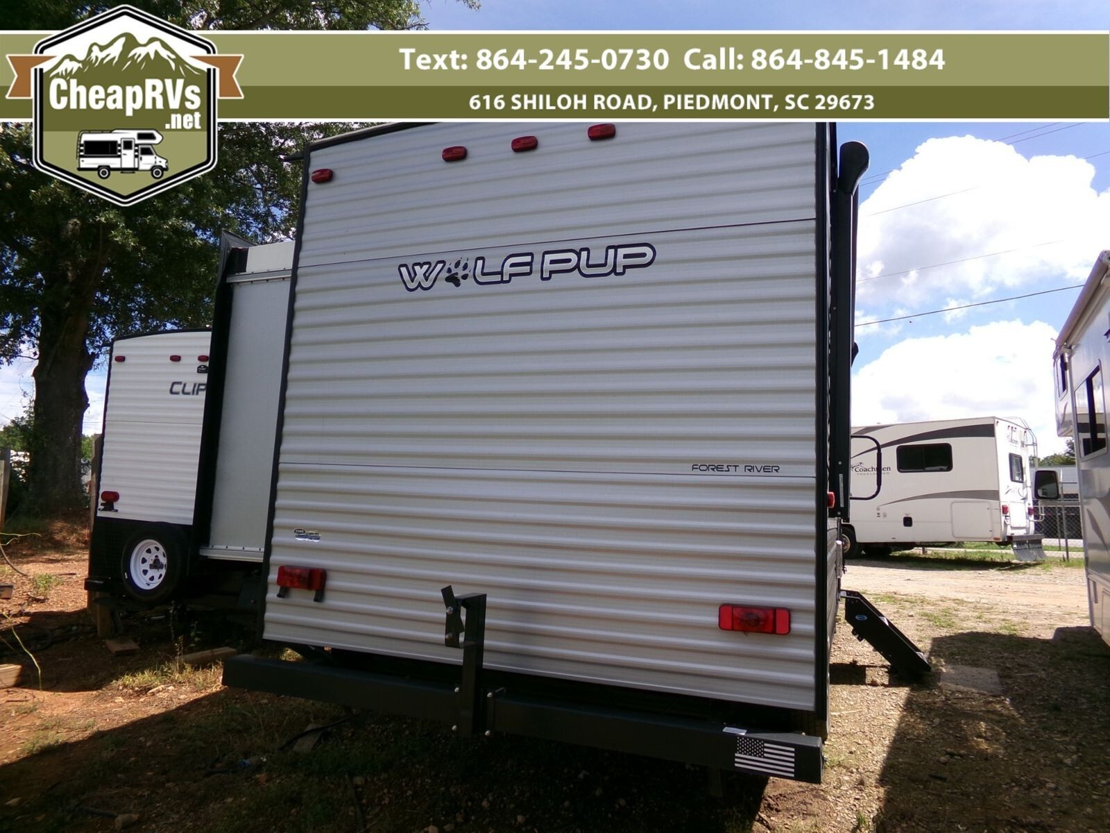 2021 Forest River Wolf PUP 18TO Travel Trailer