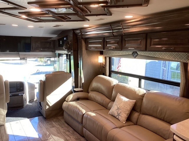 2020 Dark Blue Grey Silver Entegra Coach Anthem Motorized Class A