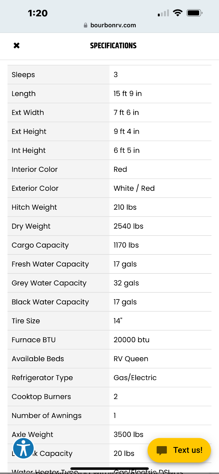 2022 Riverside Travel Trailer